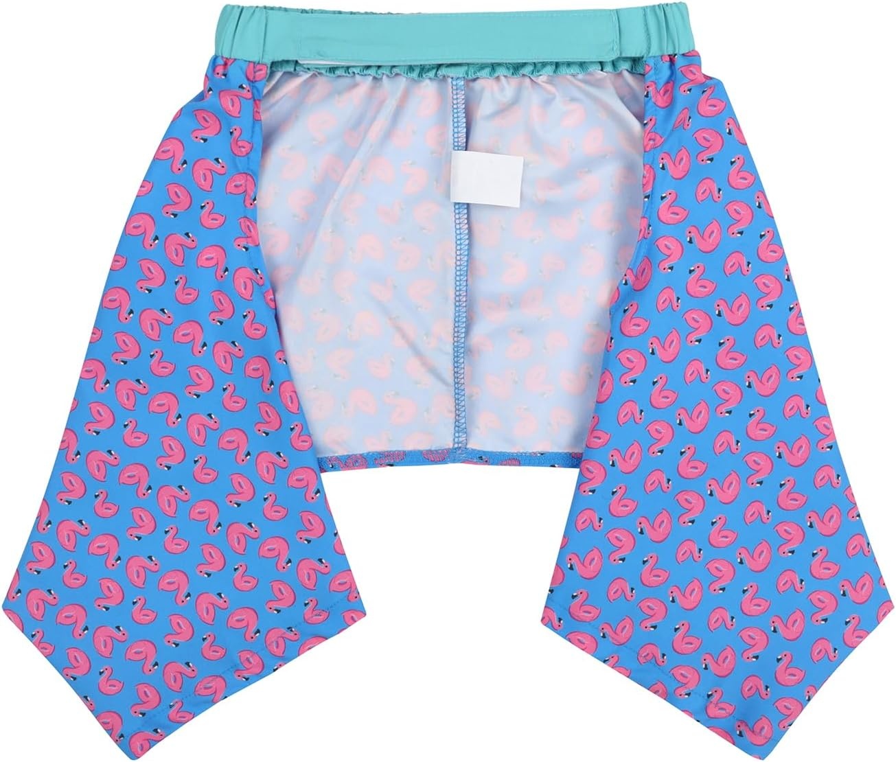 image:imageHDE Dog Swim Trunks Hawaiian Board Shorts Beach Pool Swimsuit for XS to XXL Dogs Blue Sharks XSFlamingos