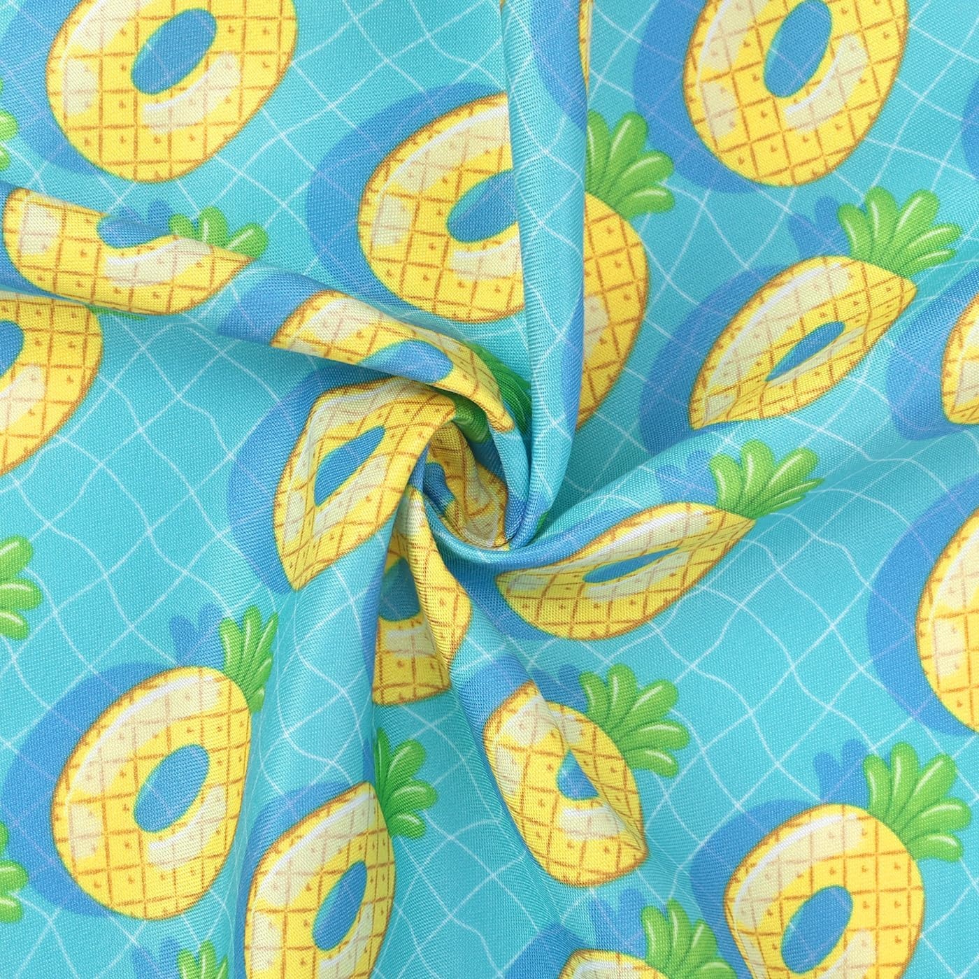image:imageHDE Dog Swim Trunks Hawaiian Board Shorts Beach Pool Swimsuit for XS to XXL Dogs Blue Sharks XSPineapple Floats