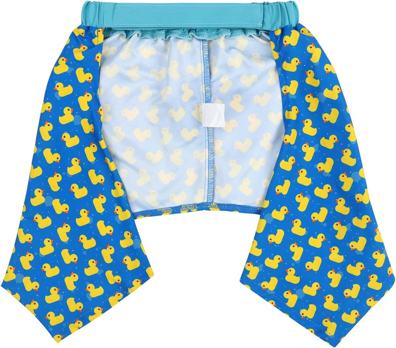 image:imageHDE Dog Swim Trunks Hawaiian Board Shorts Beach Pool Swimsuit for XS to XXL Dogs Blue Sharks XSRubber Ducks