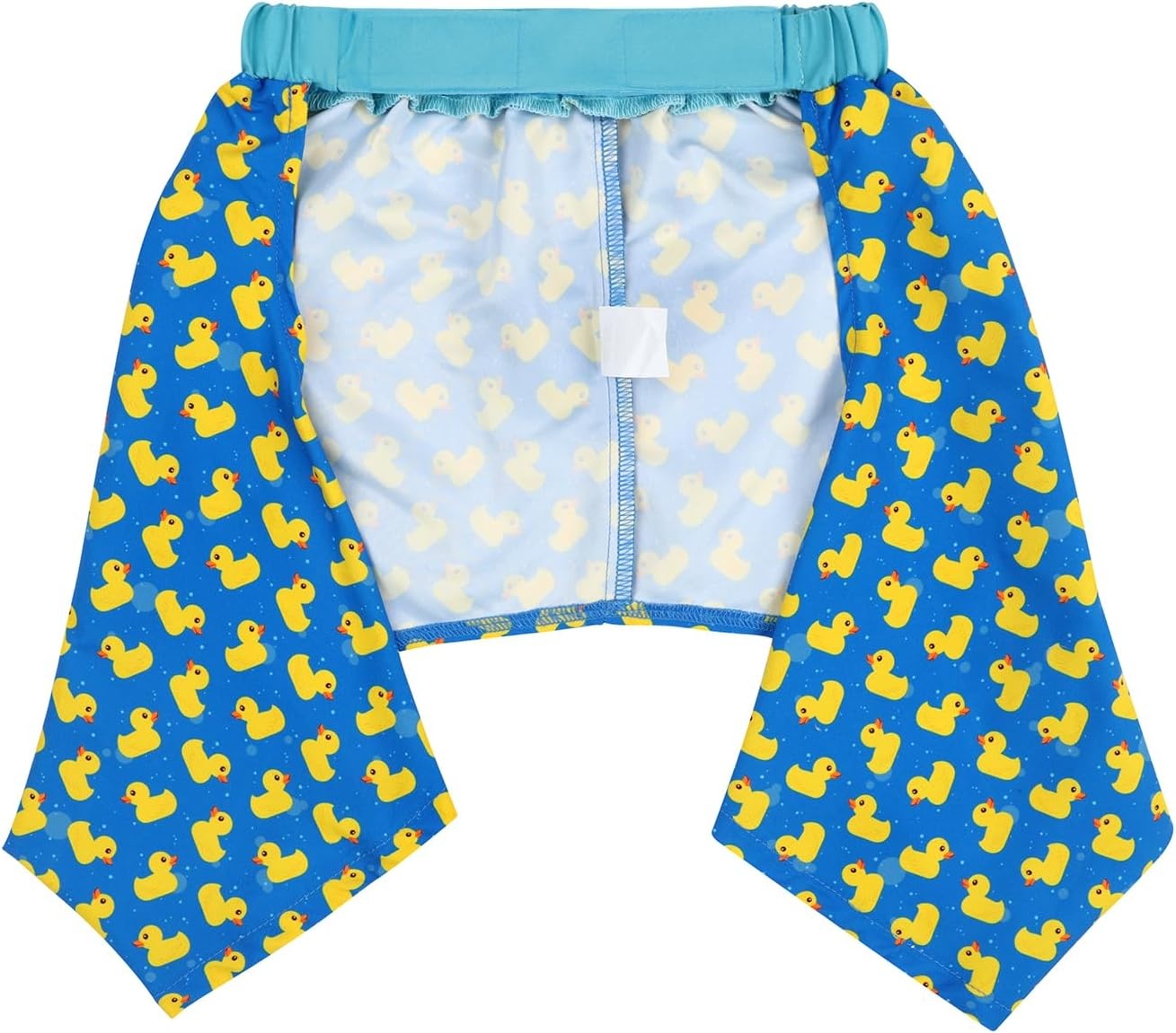 image:imageHDE Dog Swim Trunks Hawaiian Board Shorts Beach Pool Swimsuit for XS to XXL Dogs Blue Sharks XSRubber Ducks