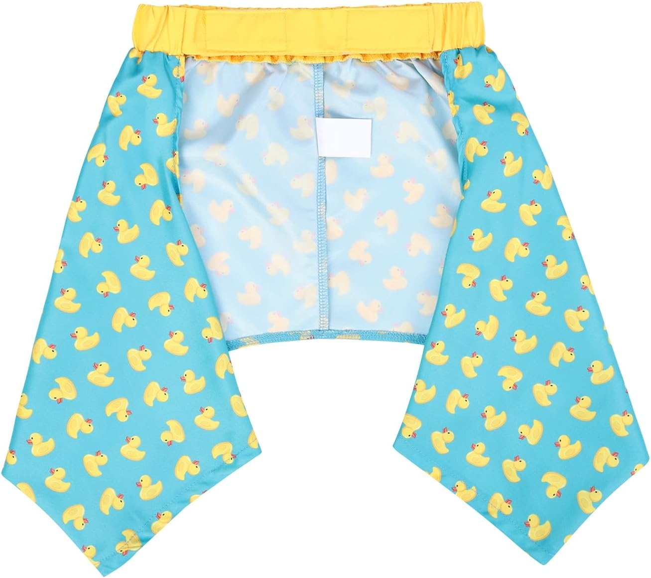 image:imageHDE Dog Swim Trunks Hawaiian Board Shorts Beach Pool Swimsuit for XS to XXL Dogs Blue Sharks XSTeal Rubber Ducks