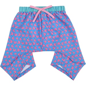 image:imageHDE Dog Swim Trunks Hawaiian Board Shorts Beach Pool Swimsuit for XS to XXL Dogs Blue Sharks  XSFlamingos