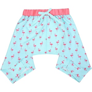 image:imageHDE Dog Swim Trunks Hawaiian Board Shorts Beach Pool Swimsuit for XS to XXL Dogs Blue Sharks  XSParty Like a Flock Star