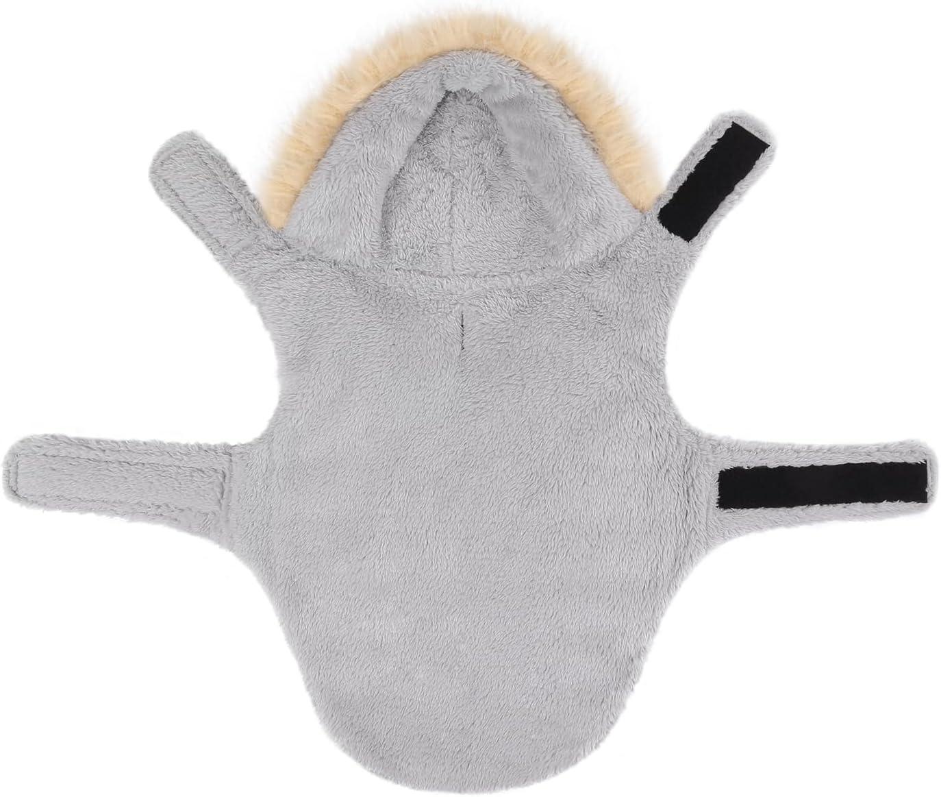 image:imageHDE Dog Puffer Jacket Fleece Lined Warm Dog Parka Winter Coat with Harness Hole 90s Black and Gold Metallic S90s Black and Gold Metallic