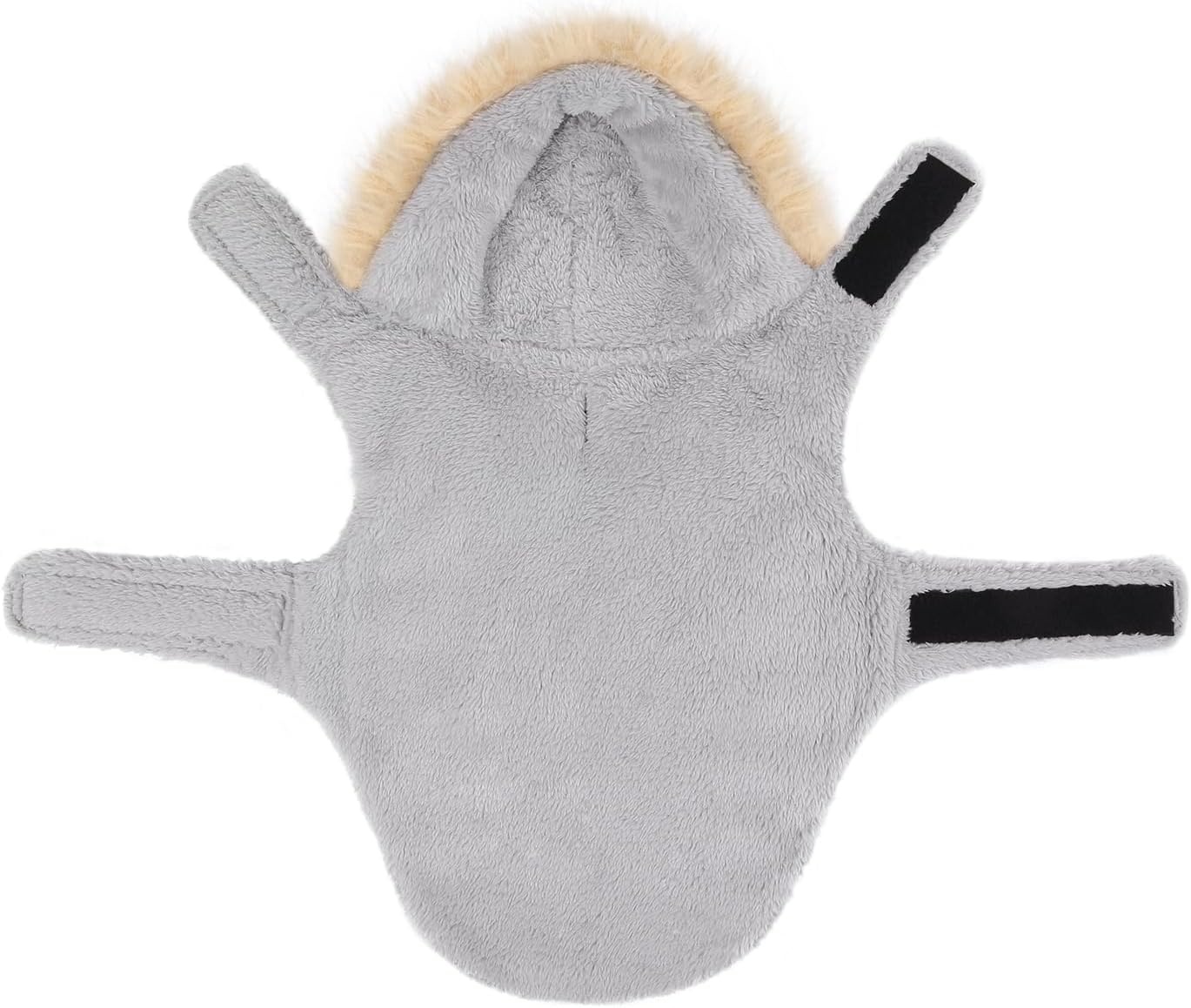 image:imageHDE Dog Puffer Jacket Fleece Lined Warm Dog Parka Winter Coat with Harness Hole 90s Black and Gold Metallic SPastel Rainbow