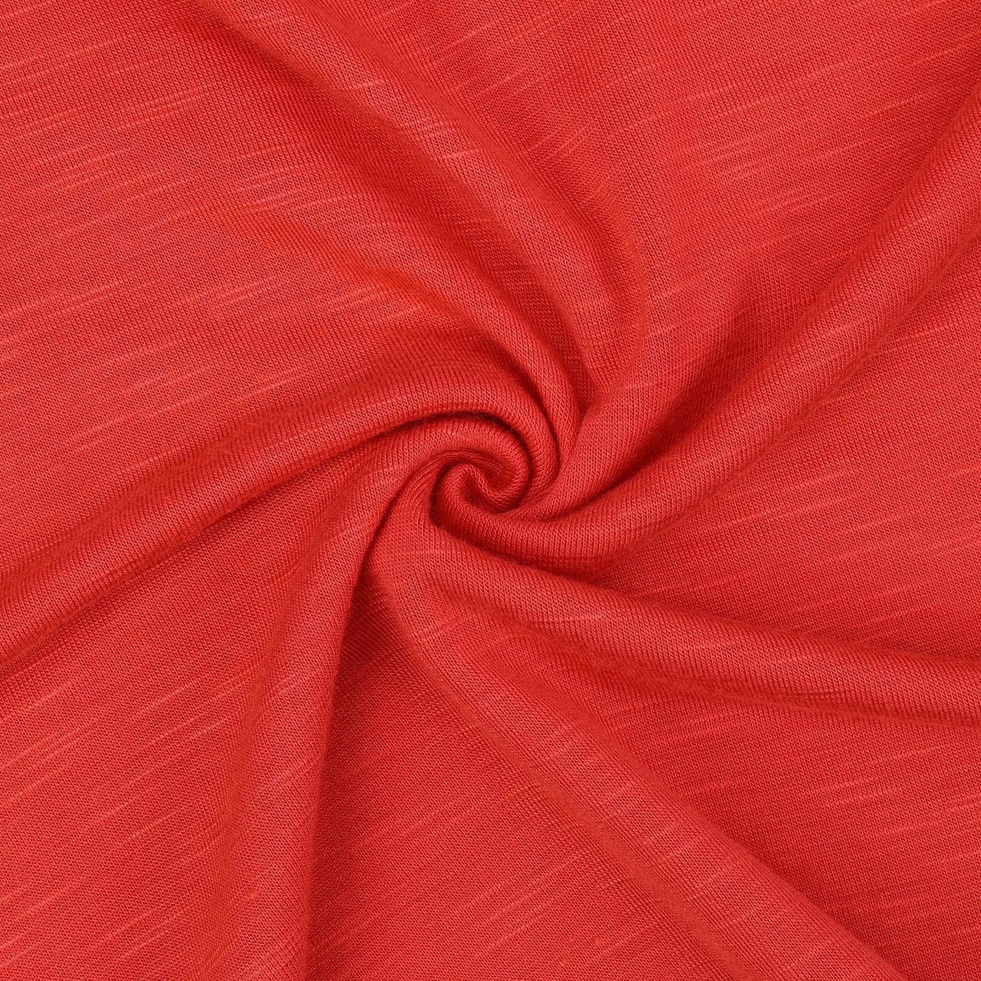 image:imageHDE Womens Off Shoulder Ruffle Tops Loose Summer Convertible Sleeveless BlouseRed