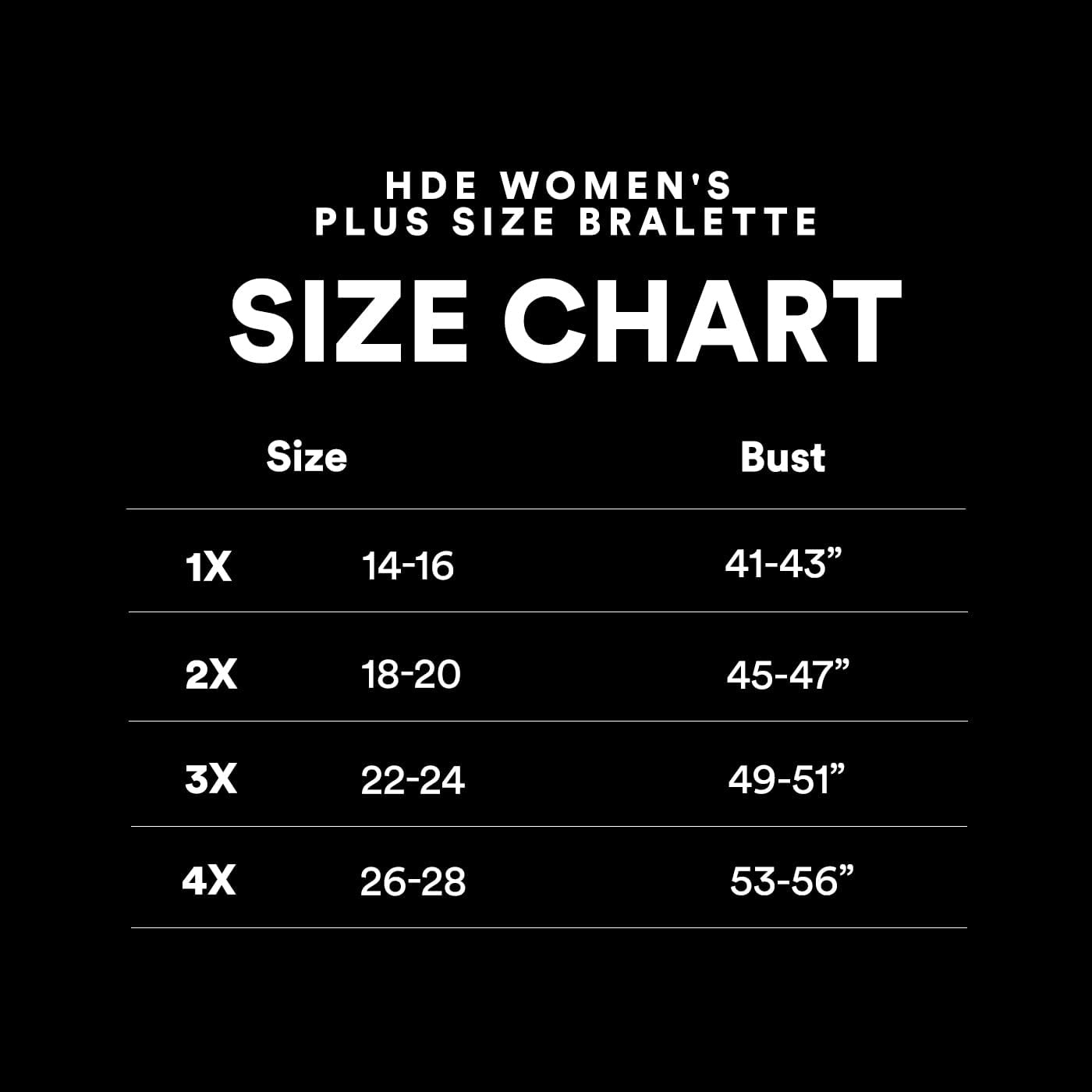 image:imageHDE Womens Plus Size Spaghetti Strap Cami Bralette Bustier Crop TopLilac