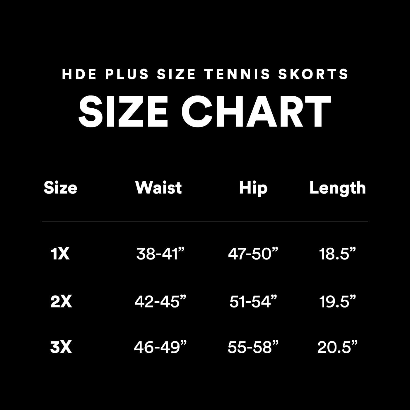 image:imageHDE Womens Plus Size Tennis Skort Pleated Athletic Golf Skirt with ShortsBlue Tie Dye