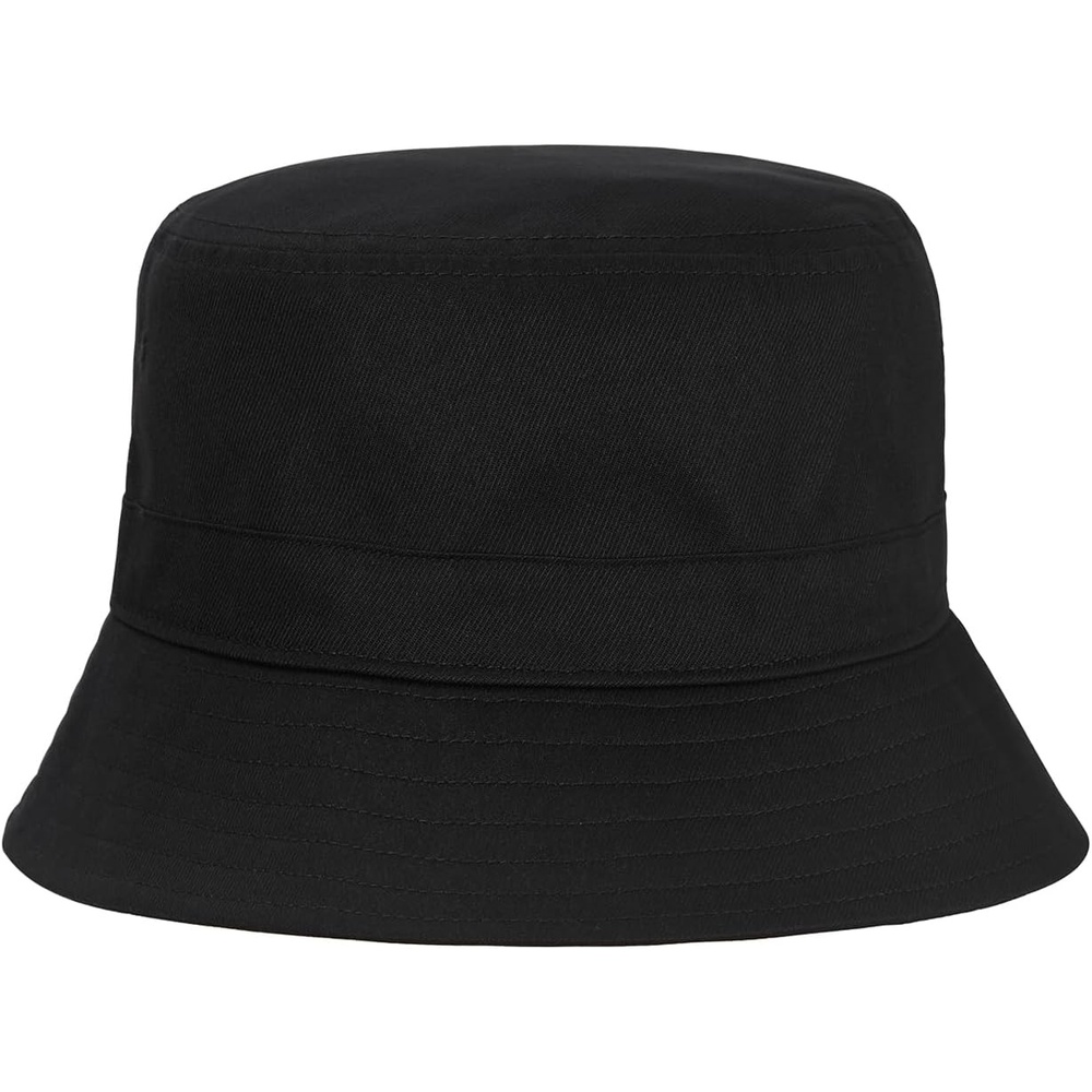 image:imageHDE Bucket Hat Unisex Print and Solid Beach Sun Hats Outdoor Packable HeadwearBlack