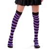 M. Black & Purple Stripes