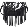 Black Cow Print