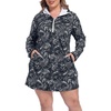 Black Tropical Floral