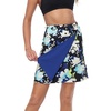 Black Floral / Royal Blue