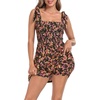 Black Boho Floral