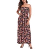 Black Boho Floral