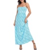 Teal Paisley