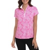 Pink Paisley / White
