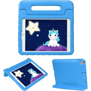 image:imageHDE Case for iPad 9th Generation Kids Shockproof Cover 102 inch with Handle Stand fits 2021 9th Gen 2020 8th 2019 7th Tablet  BlackBlue