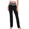 Pink Hibiscus Floral / Black