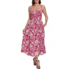 Berry Red Tropical Floral