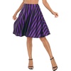 Black and Purple Vertical Stripes