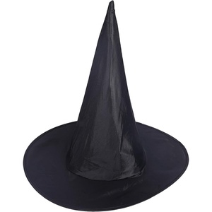 image:imageHDE Witch Hat Halloween Costume Cosplay Wicked Witch Accessory AdultBlack