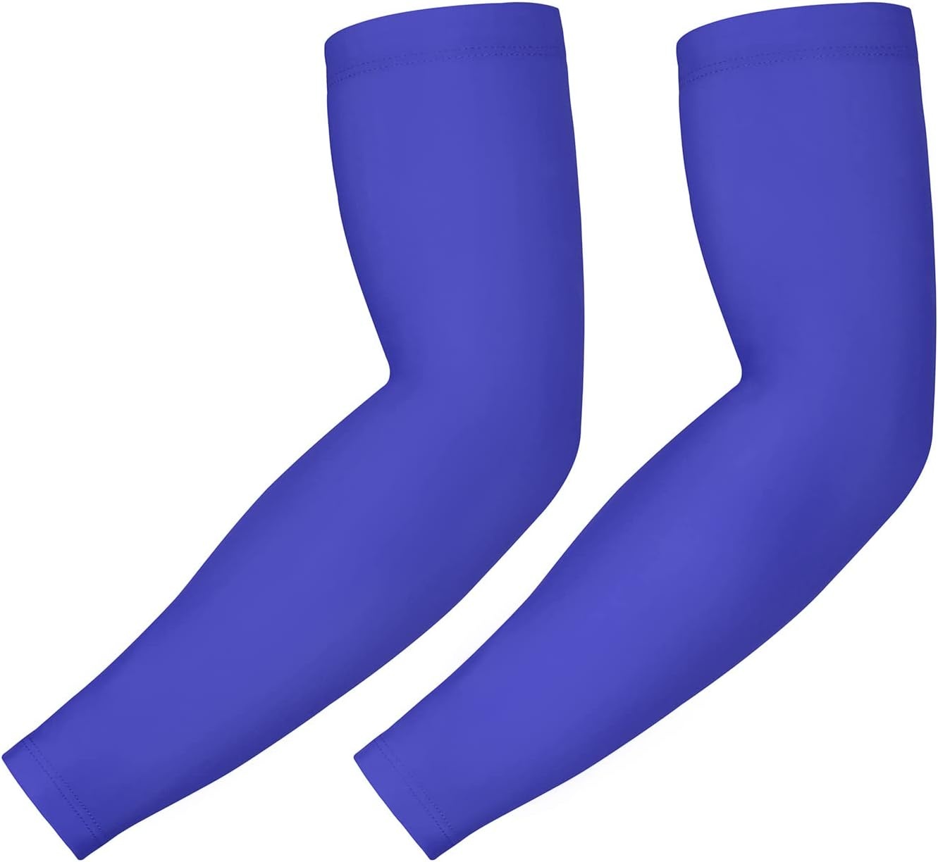 image:imageHDE Arm Sleeves for Men Women Sports Compression Sleeve UV Protection Cooling Arm Cover Basketball Baseball Football PairRoyal Blue