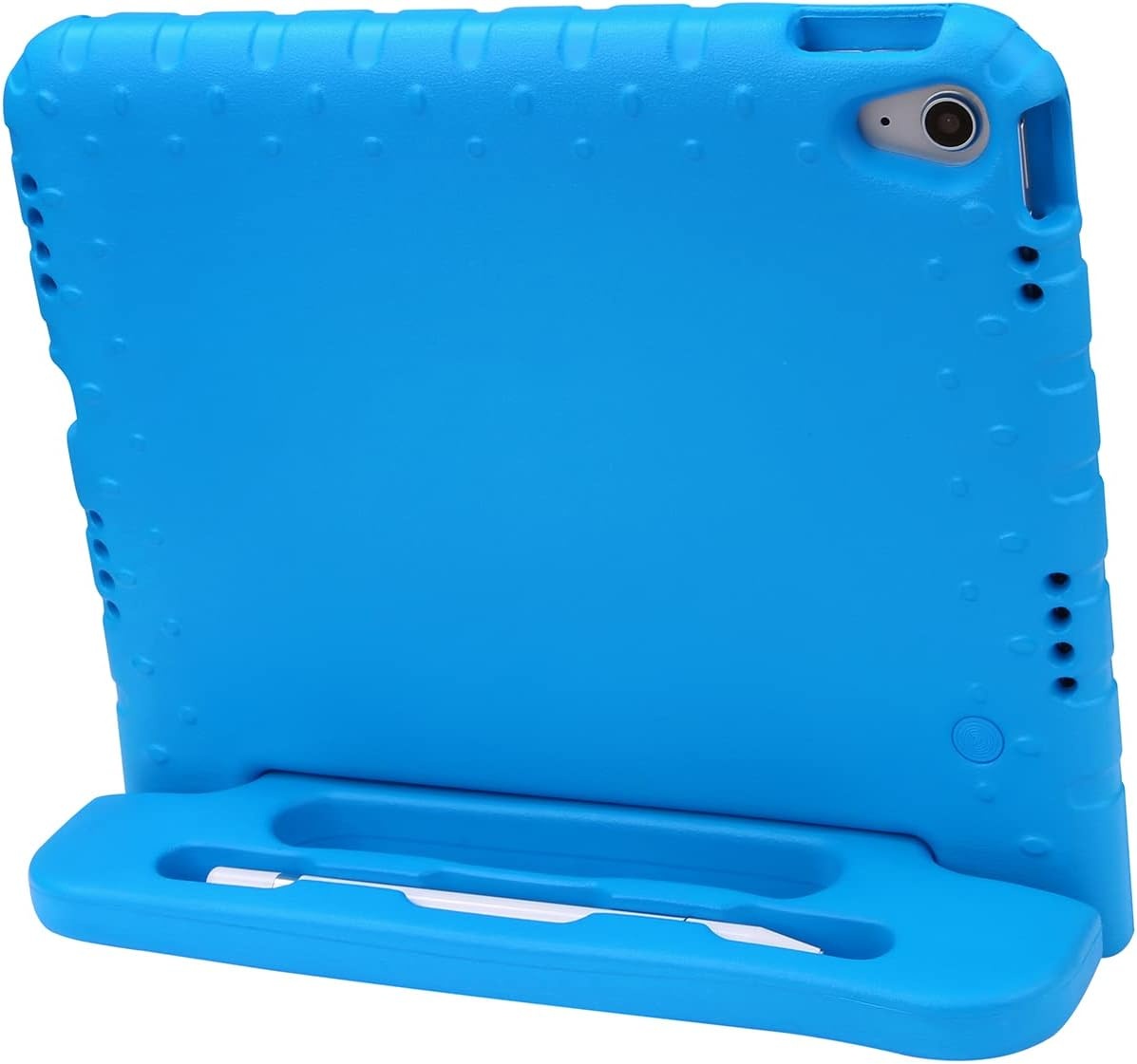image:imageHDE Kids Case for iPad 10th Gen 11th Gen 109 inch Shockproof Cover with Pencil Holder Anti Slip Handle Multi Angle Viewing BlackBlue