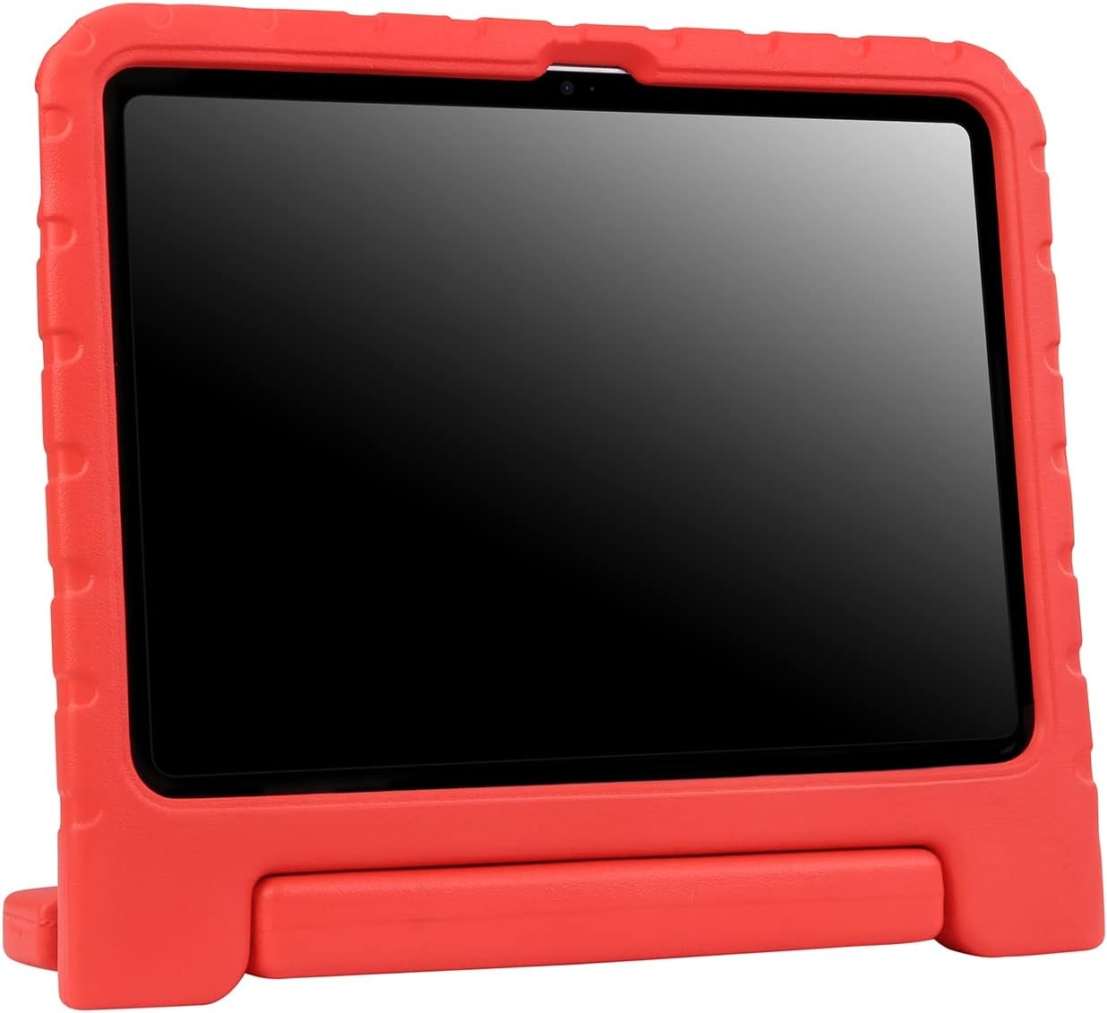image:imageHDE Kids Case for iPad 10th Gen 11th Gen 109 inch Shockproof Cover with Pencil Holder Anti Slip Handle Multi Angle Viewing BlackRed