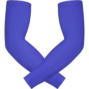 image:imageHDE Arm Sleeves for Men Women Sports Compression Sleeve UV Protection Cooling Arm Cover Basketball Baseball Football PairRoyal Blue