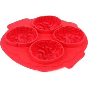 image:imageHDE Ice Cube Tray Halloween Silicone Mold Resin Molds for Chocolate Candy JelloOne Pack