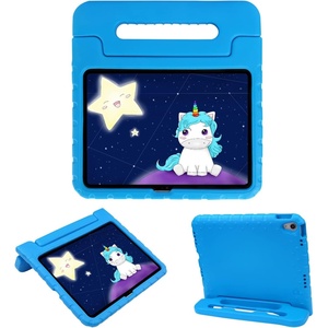 image:imageHDE Kids Case for iPad 10th Gen 11th Gen 109 inch Shockproof Cover with Pencil Holder Anti Slip Handle Multi Angle Viewing BlackBlue