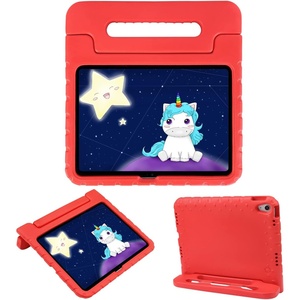 image:imageHDE Kids Case for iPad 10th Gen 11th Gen 109 inch Shockproof Cover with Pencil Holder Anti Slip Handle Multi Angle Viewing BlackRed