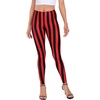 F. Black and Red Stripes