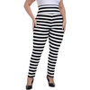 Black and White Horizontal Stripes