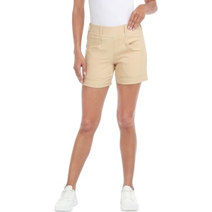 image:imageLRD Womens Golf Shorts 5 Inch Inseam Quick Dry Elastic Hiking Short with PocketsKhaki