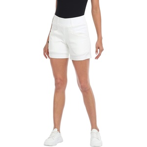 image:imageLRD Womens Golf Shorts 5 Inch Inseam Quick Dry Elastic Hiking Short with PocketsWhite