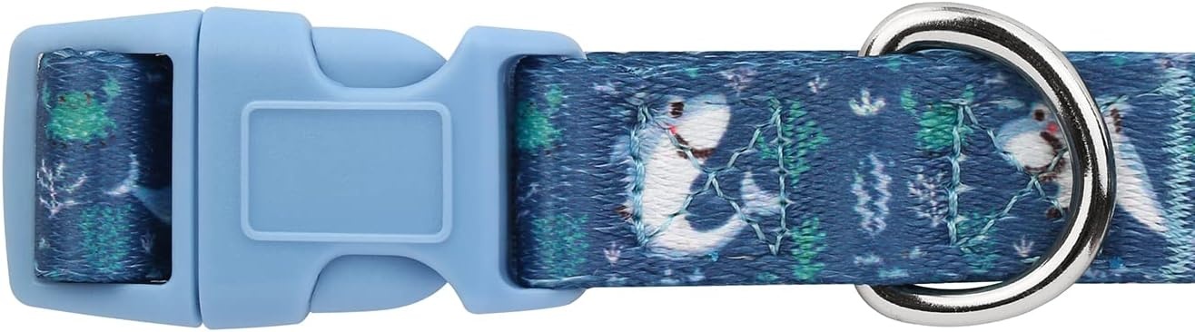 image:imageHDE Nylon Dog Collar Adjustable Soft Puppy Collars for Small Medium Large Dogs Dinosaurs MSharks