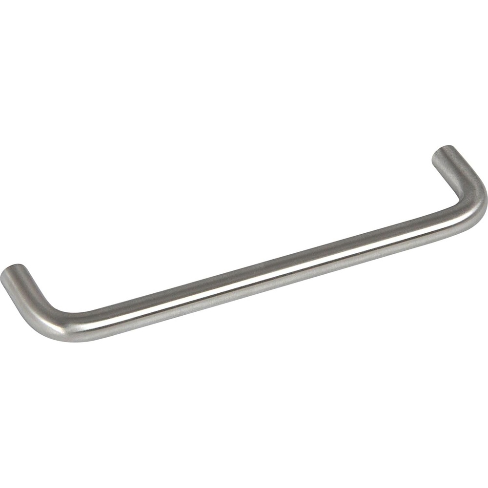 image:imageGRIMME Emer LA Handle 128 mm Bow Handle Width 136 mm Elegant and Timeless Furniture Handle Brushed Stainless SteelBrushed Stainless Steel