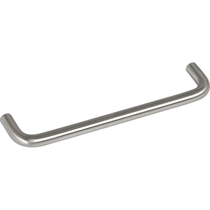 image:imageGRIMME Emer LA Handle 128 mm  Bow Handle Width 136 mm  Elegant and Timeless Furniture Handle Brushed Stainless SteelBrushed Stainless Steel